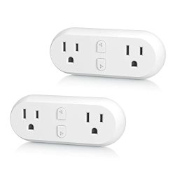 WiFi and Bluetooth Outlet Extender Dual Socket Plugs