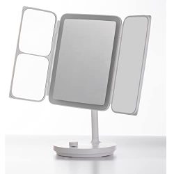 Folded Smart Lighted Makeup Mirror