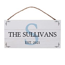 Personalized Family Name Sign for Home Decor