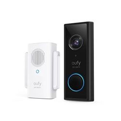 Human Detection Doorbell 2K with Chime for your home door