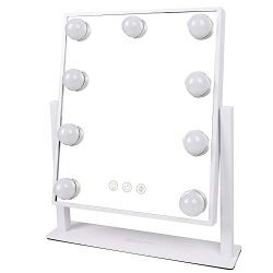 Makeup Mirror with Smart Touch Control 360° Degree Rotation