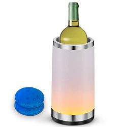 Cool Wine Chiller with RGB Touch Lamp