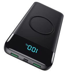 iPhone, Samsung Fast Charging Wireless Portable Charger
