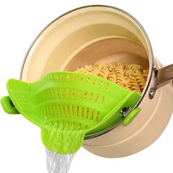 Silicone Pasta Pans with Strainer Fit Most Pot