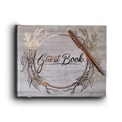 Wedding Guest Book: Grey Guest Book