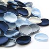 Add a touch of elegance: The Silk Dusty Blue Navy Flower Petals