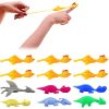 Childhood toy memories with Strech Finger Slingshot Chicken Toy