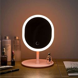 Rechargeable Ring Light Mirror for Makeup
