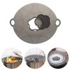 Silicone Spill Stopper Lid for Cooking Pots