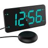 Loud Alarm Clock with Bed Shaker
