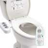 Seat Bidet with Self Cleaning Dual Nozzle
