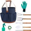 Full Garden Tool Set with Organizer Bucket