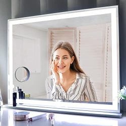 Large Hollywood Lighted Makeup Mirror