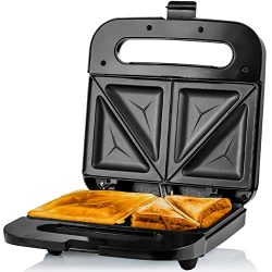Electric Sandwich Maker with Non-Stick Plates