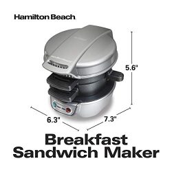 Sandwich Maker with Egg Cooker Ring