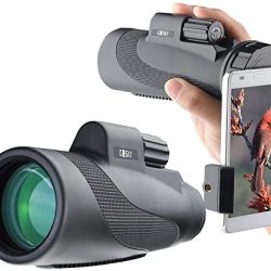 Monocular Telescope with Smartphone Holder for Hunting