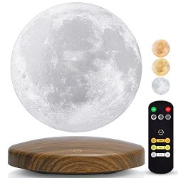 Floating and Spinning 3D Moon Light