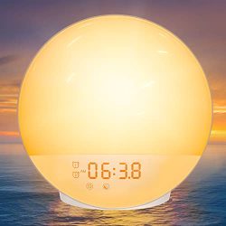 Radio Light up Sunrise Alarm Clock