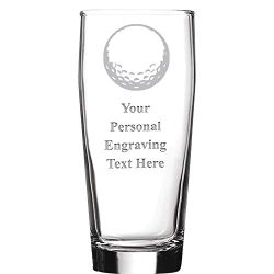 Custom Engraved Golf Beer Glass
