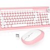 Really Pink Wireless Keyboard and Mouse