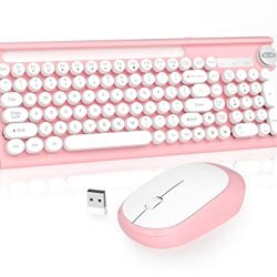 Really Pink Wireless Keyboard and Mouse