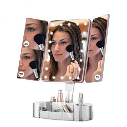 Makeup Mirror with Lights and Bluetooth