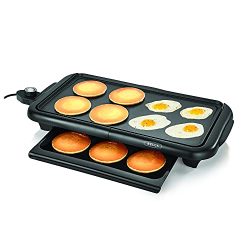 Electric Griddle w Warming Tray