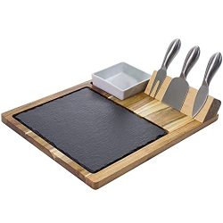 Premium Slate Cheese Board Set