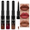 Red Matte Lip Liner and Liquid Lipstick Set