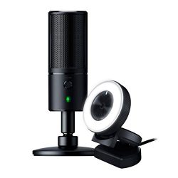 USB Streaming Microphone and Streaming Webcam