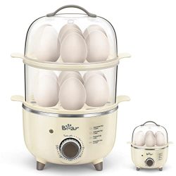 Rapid Egg Cooker with Timer with Auto Shut-Off