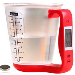 Kitchen Scale Digital Measuring Cup in Grams and Ounces