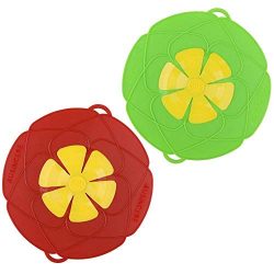 Lid Silicone Spill Stopper Pot Pan