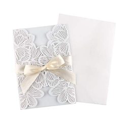Wedding Invitations with Envelopes Pack of 20