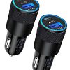 Fast Charge Dual Port USB Type C