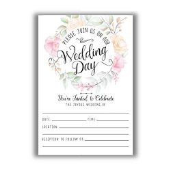 Stationery Wedding Invitations & Blank Envelopes
