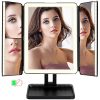 Rechargeable Magnifying Makeup Mirror Lighted