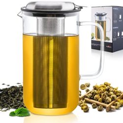 Tea Experience with Aquach Glass Teapot Pitcher