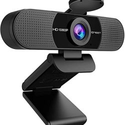 Fast Webcam with Microphone and Privacy Cover