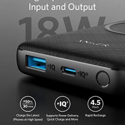 Qi-Certified 10W Wireless Charging and 18W USB-C Quick