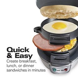 Sandwich Maker with Egg Cooker Ring