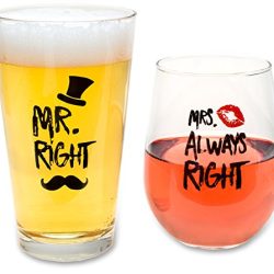 Wine Glass and Beer Glass Combo Funny Drinking Twist