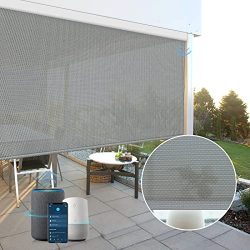 Motorized Outdoor Roller Shades