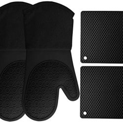 Silicone Oven Mitts and Pot Holders