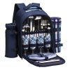 Picnic Backpack Set with Cooler