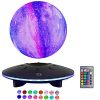 Floating and Spinning 3D Light Galaxy