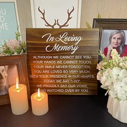 Wedding Memorial Table Sign