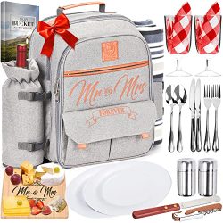 Wedding Picnic Backpack For 2