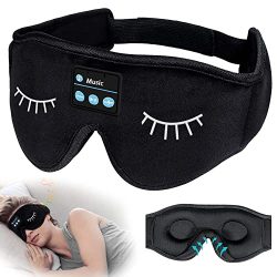 Light Blocking Weighted Eye Mask with Adjustable Strap