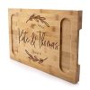 Wedding Gift Bamboo Cheese Board